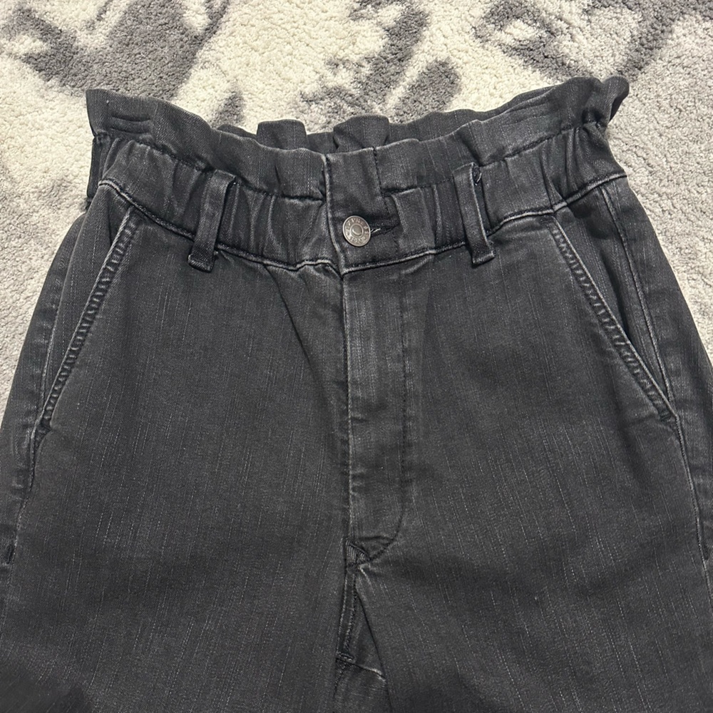 Express Super High Rise Paperbag Jeans - Picture 3 of 13